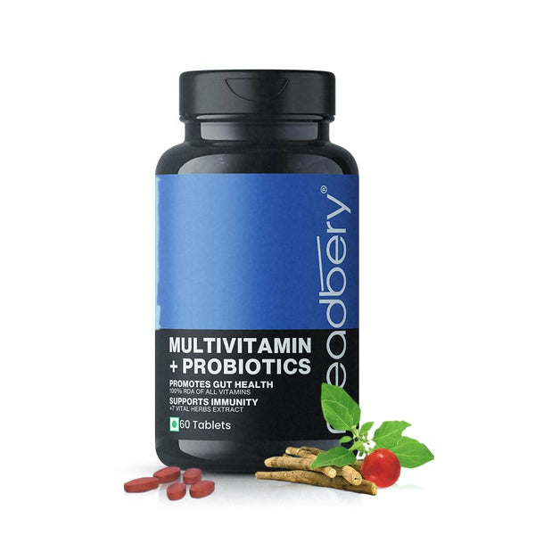 Meadbery Multivitamin With Probiotics Tablets - Distacart