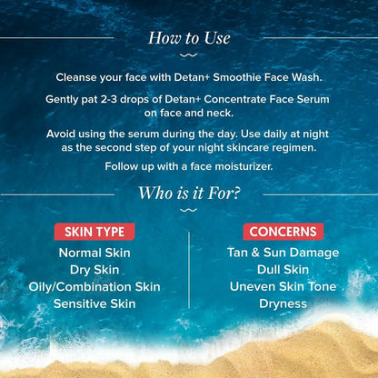 Aqualogica Detan+ Concentrate Face Serum - Distacart