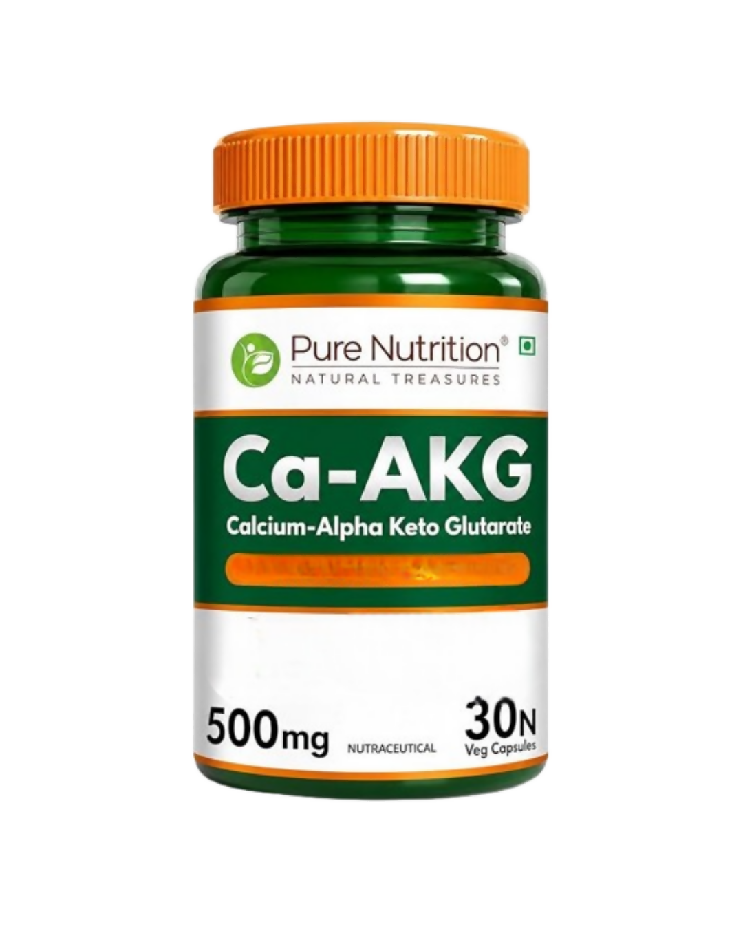 Pure Nutrition Ca-AKG - (500mg) - Veg Capsules