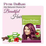 Thumbnail for Prem Dulhan Burgundy Red Henna Based Hair Color - Distacart