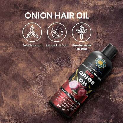 Ayurvedashree Red Onion Oil For Growth - Distacart