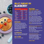 Thumbnail for Slurrp Farm Millet Pancake Mix Combo Blueberry & Classic
