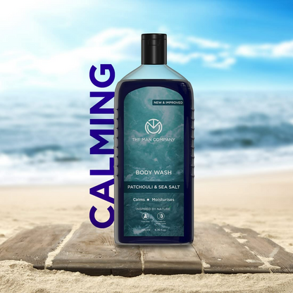 The Man Company Patchouli & Sea Salt Perfumed Body Wash - Distacart