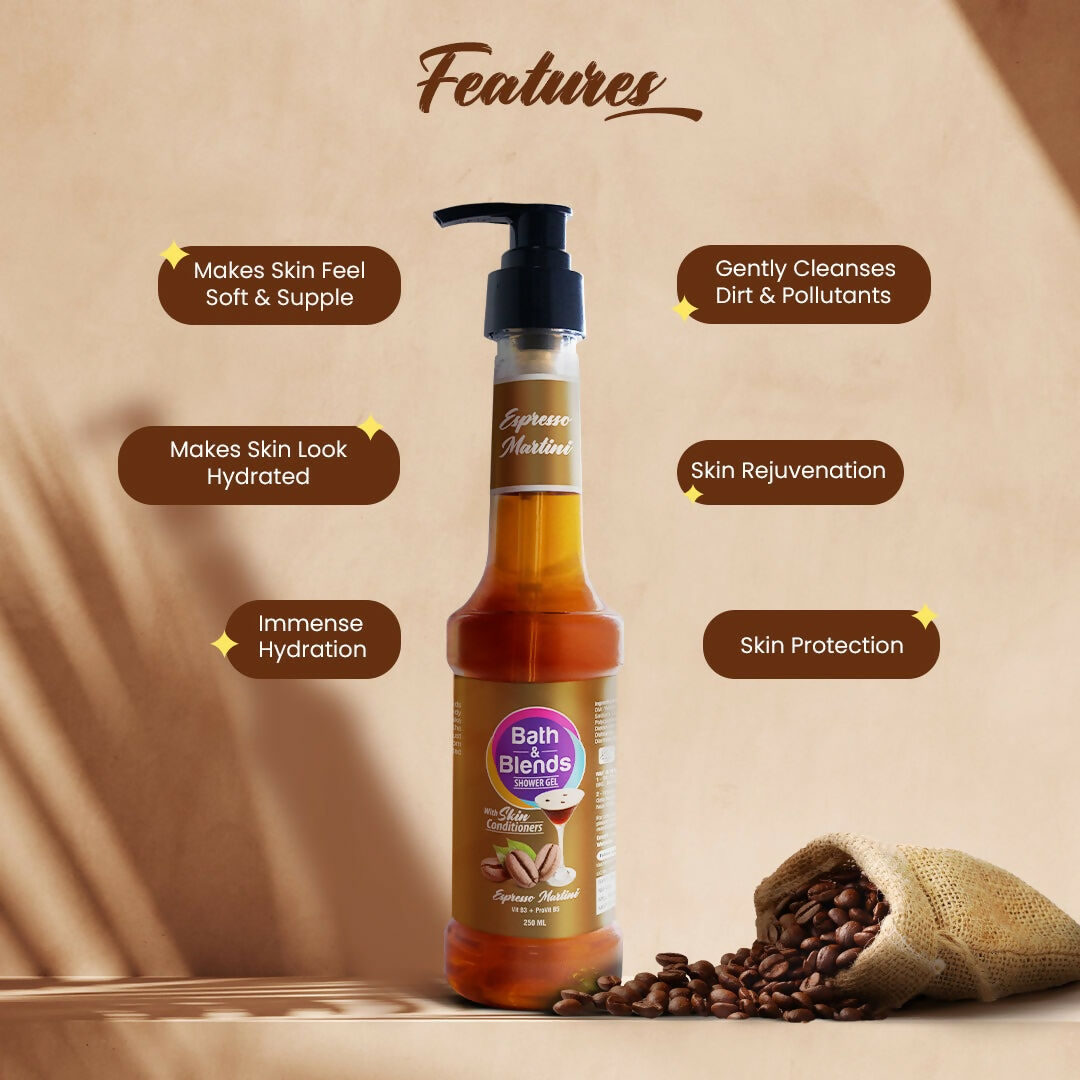 Bath & Blends Espresso Martini Shower Gel - Distacart