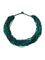 Thumbnail for Inhanns Handmade Beaded Multilayer Necklace, 20 Layers - Sea Green - Distacart