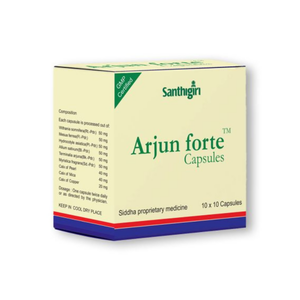 Santhigiri Arjun Forte Capsules