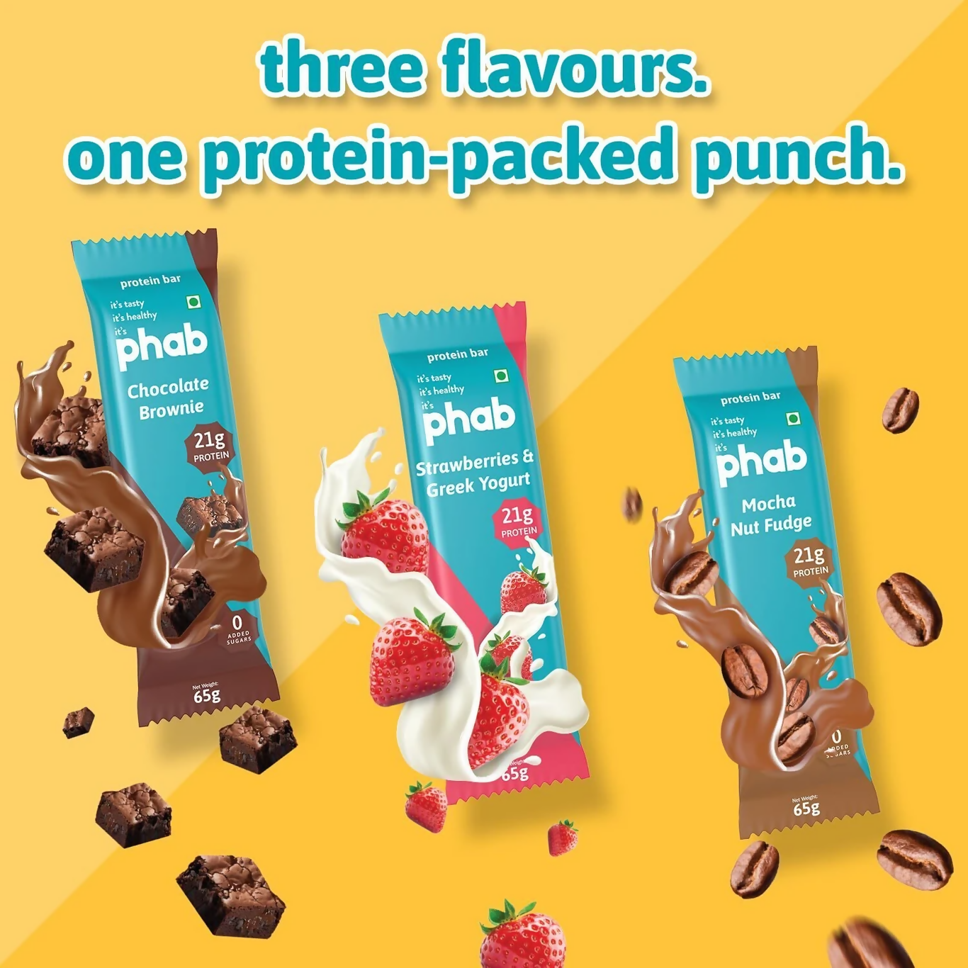 Phab Protein Bars With Protein Chocolate Brownie - Dista
