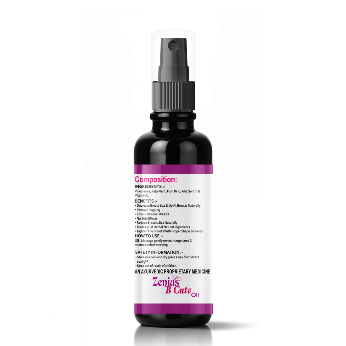Zenius B Cute Oil for Breast Massage - Dista