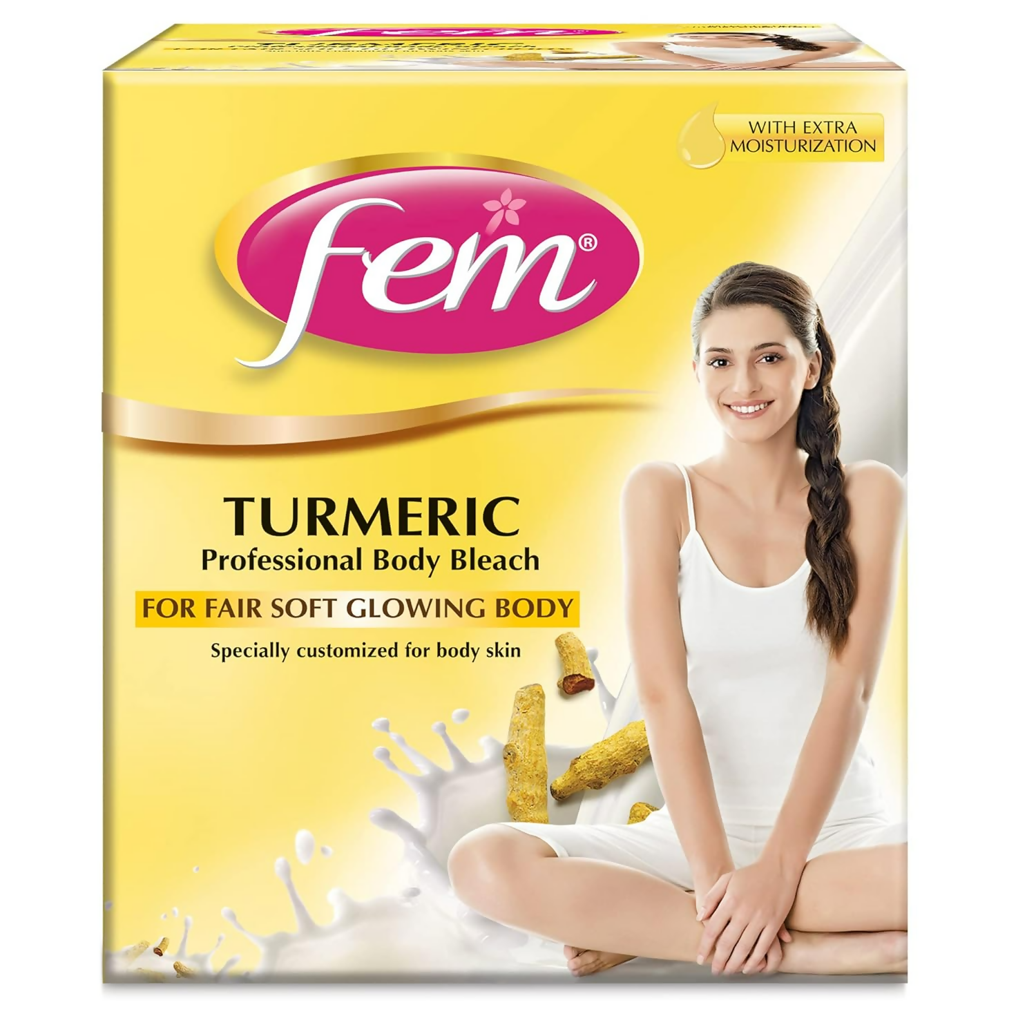 Fem Turmeric Professional Body Bleach - Distacart