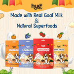 Thumbnail for Hye Pets Super Treats For Super Pets – Freeze Dried Treats Made With Goat Milk, Blueberry & Banana - Distacart