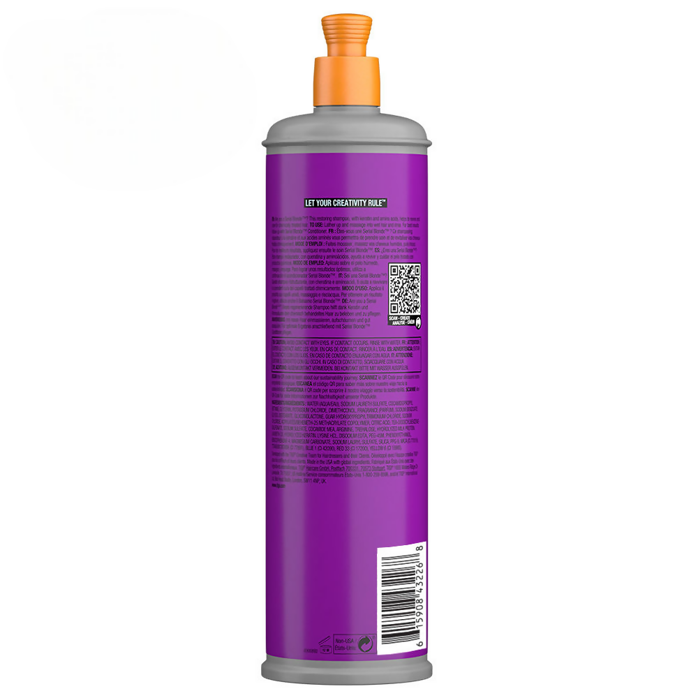 TIGI Bed Head Serial Blonde Restoring Shampoo - Distacart