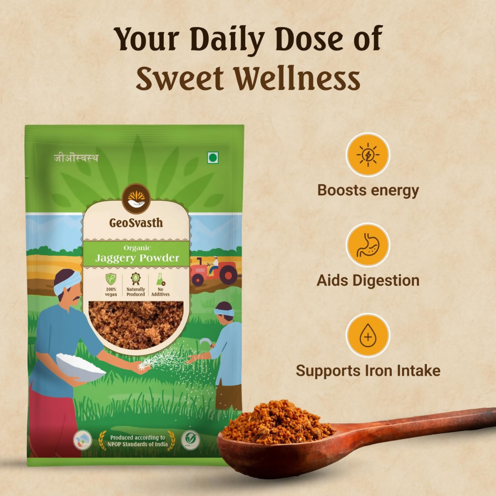 GeoSvasth Organic Jaggery Powder - Dista