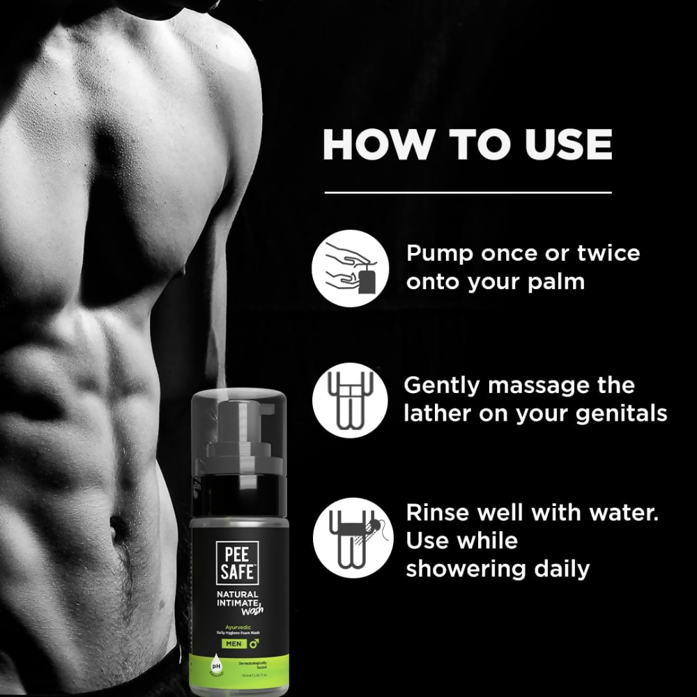 Pee Safe Natural Intimate Wash for Men - Dista
