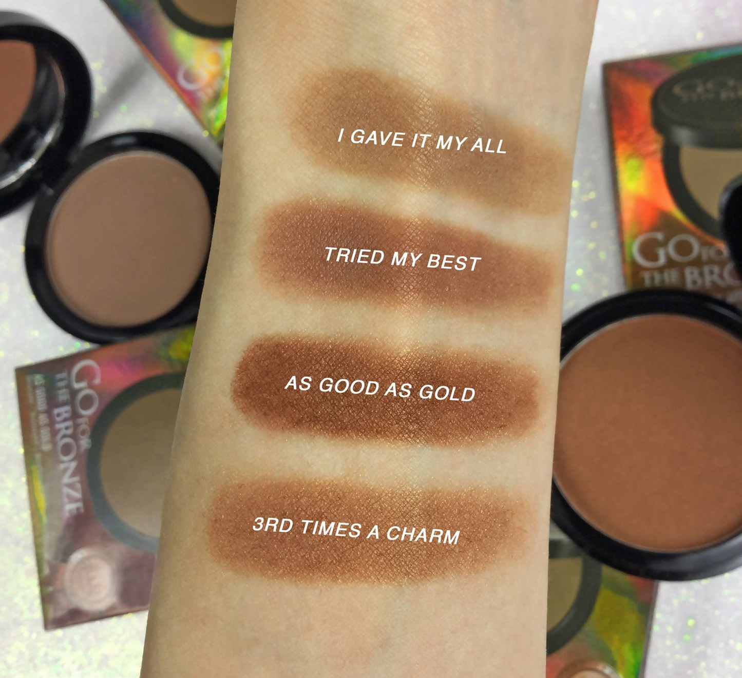 Rude Cosmetics Go For The Bronze Bronzer - 3rd Time's Charm - Distacart