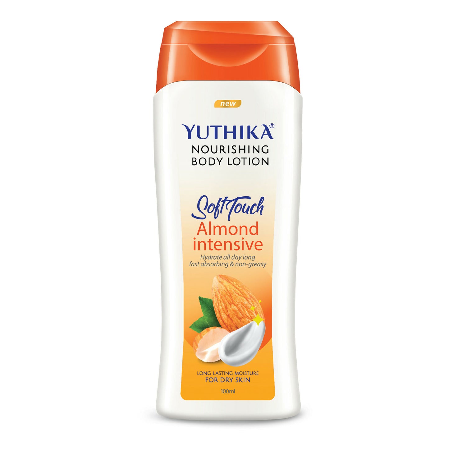 Yuthika Almond Nourish Body Lotion - Distacart