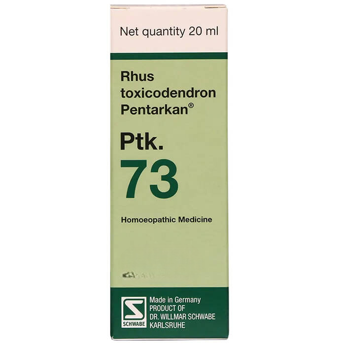 Dr. Willmar Schwabe Germany Rhus Toxicodendron Pentarkan Ptk. 73 Drops - Distacart