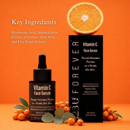 23U Forever Vitamin C Face Serum Stimulates New Skin Cells For Timeless Glow - Dista