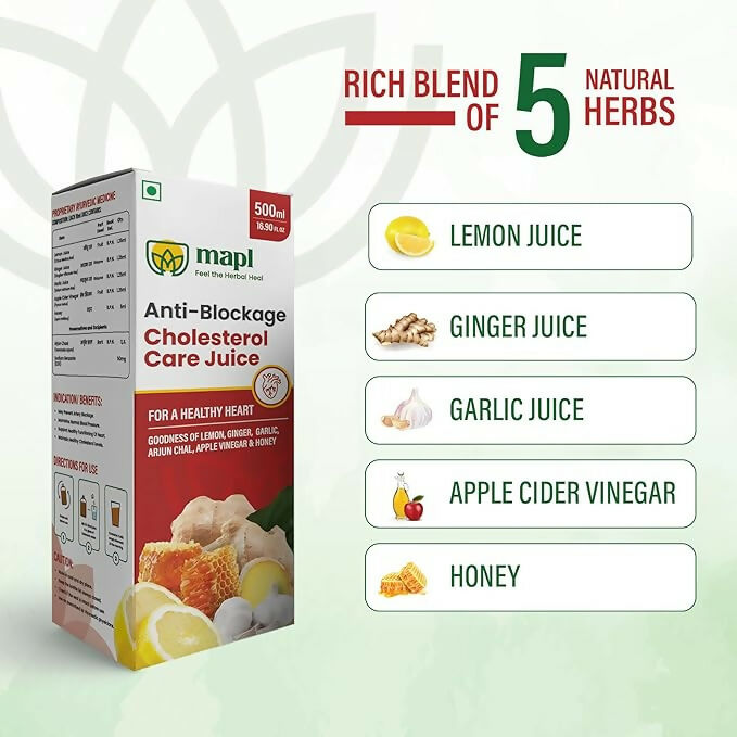 MAPL Anti-Blockage Cholesterol Care Juice