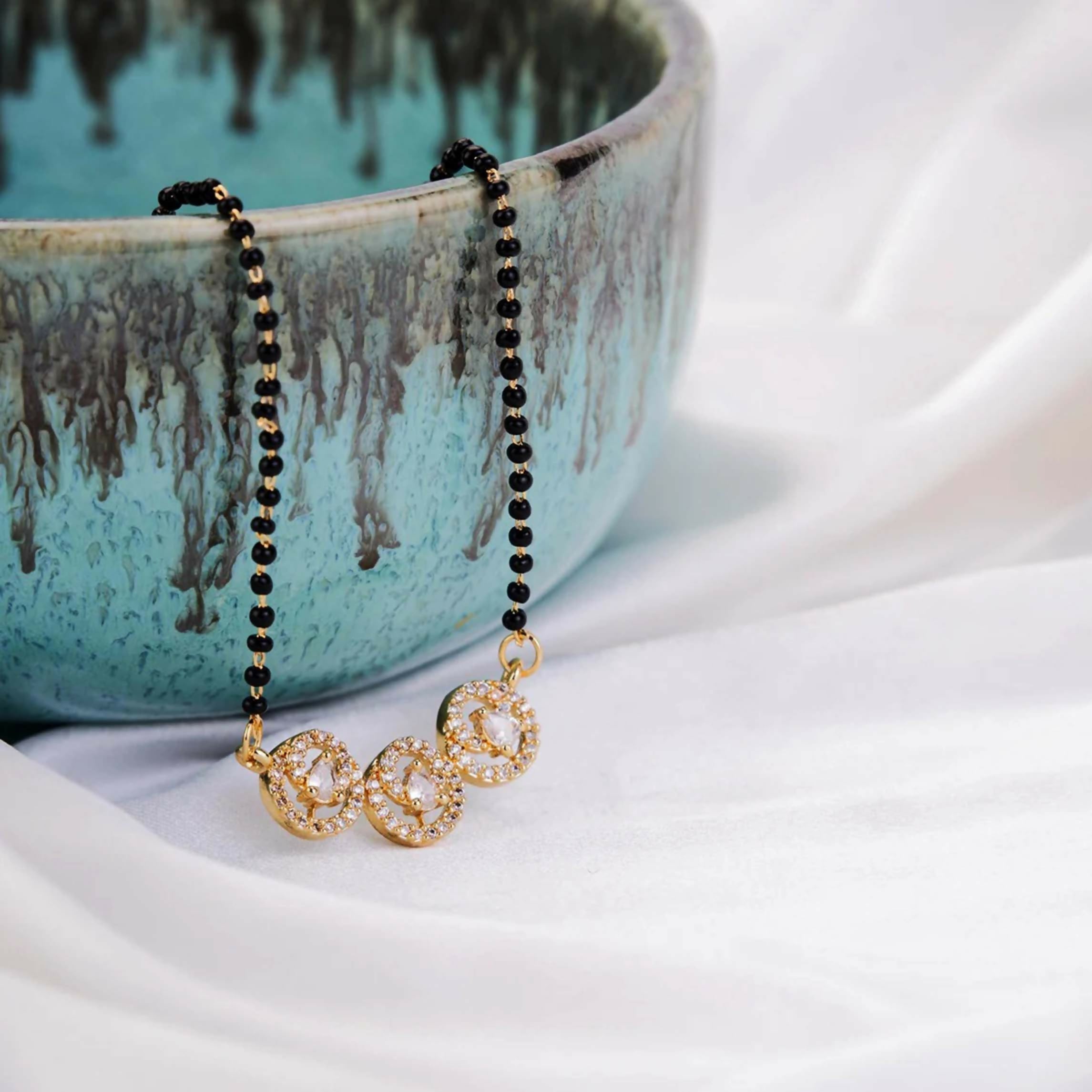 Joban Fashion Women Gold Ad Mangalsutra