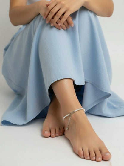NVR Women Multicolour Artificial Beads Anklet - Distacart