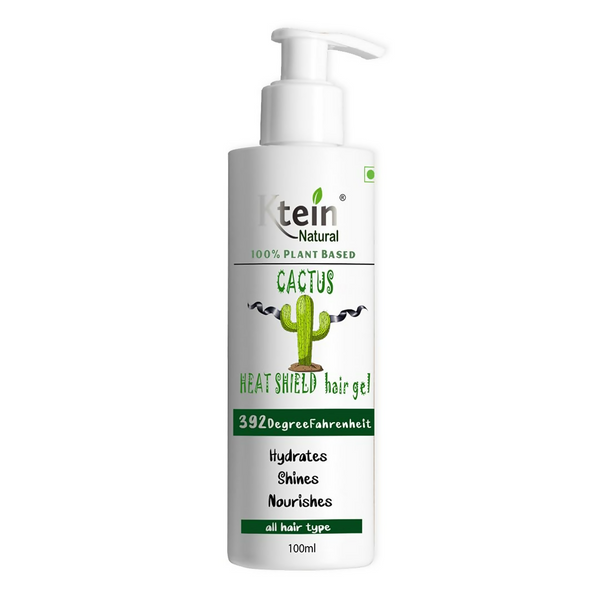 Ktein Cactus Heat Gel: 392°F Ultimate Heat Defense & Luscious Hair - Distacart