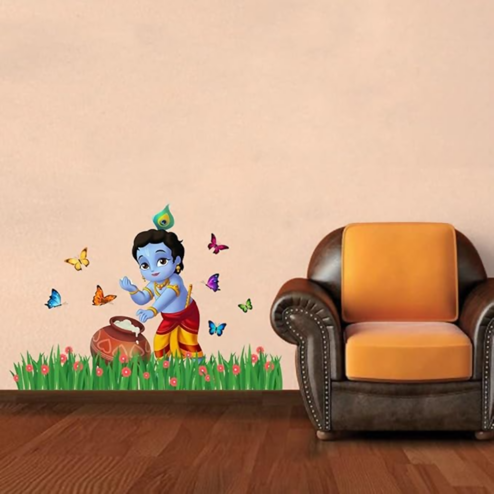 Rangoli Large Modern Art Wall Sticker Multicolour Vinyl Wall Sticker - Dista