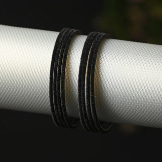 Afast Designer Fancy Party Velvet Bangle/ Kada Set, Black, Metal, Pack Of 48 - Distacart