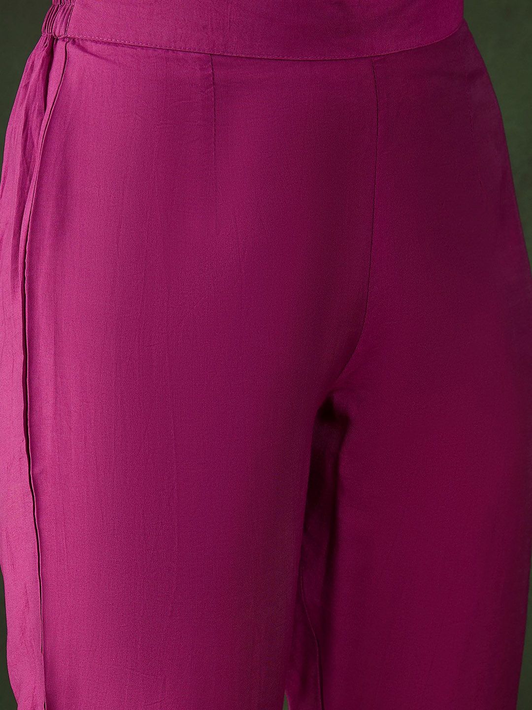 Sangria Printed & Embroidered Kurta & Trousers with Dupatta