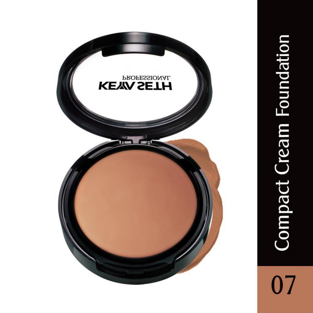 Keya Seth Aromatherapy Professional Compact Cream Foundation - Shade 7 - Distacart
