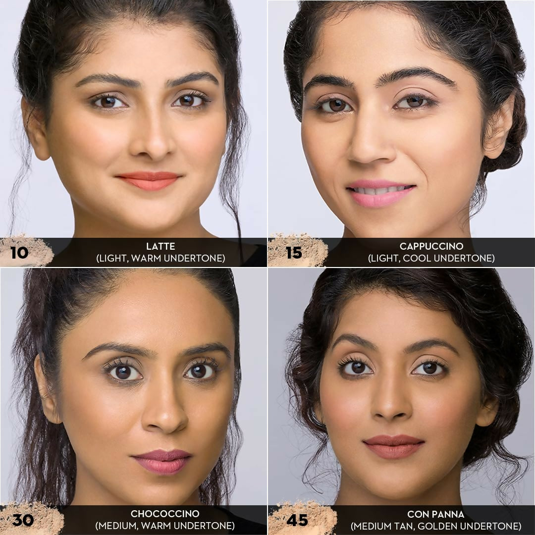 Sugar Cosmetics Dream Cover Matte Compact Powder With SPF 15 & Vitamin E-10 Latte