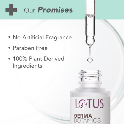 Lotus DermaBotanics Kojic acid + Multi Berry Face Serum - Distacart
