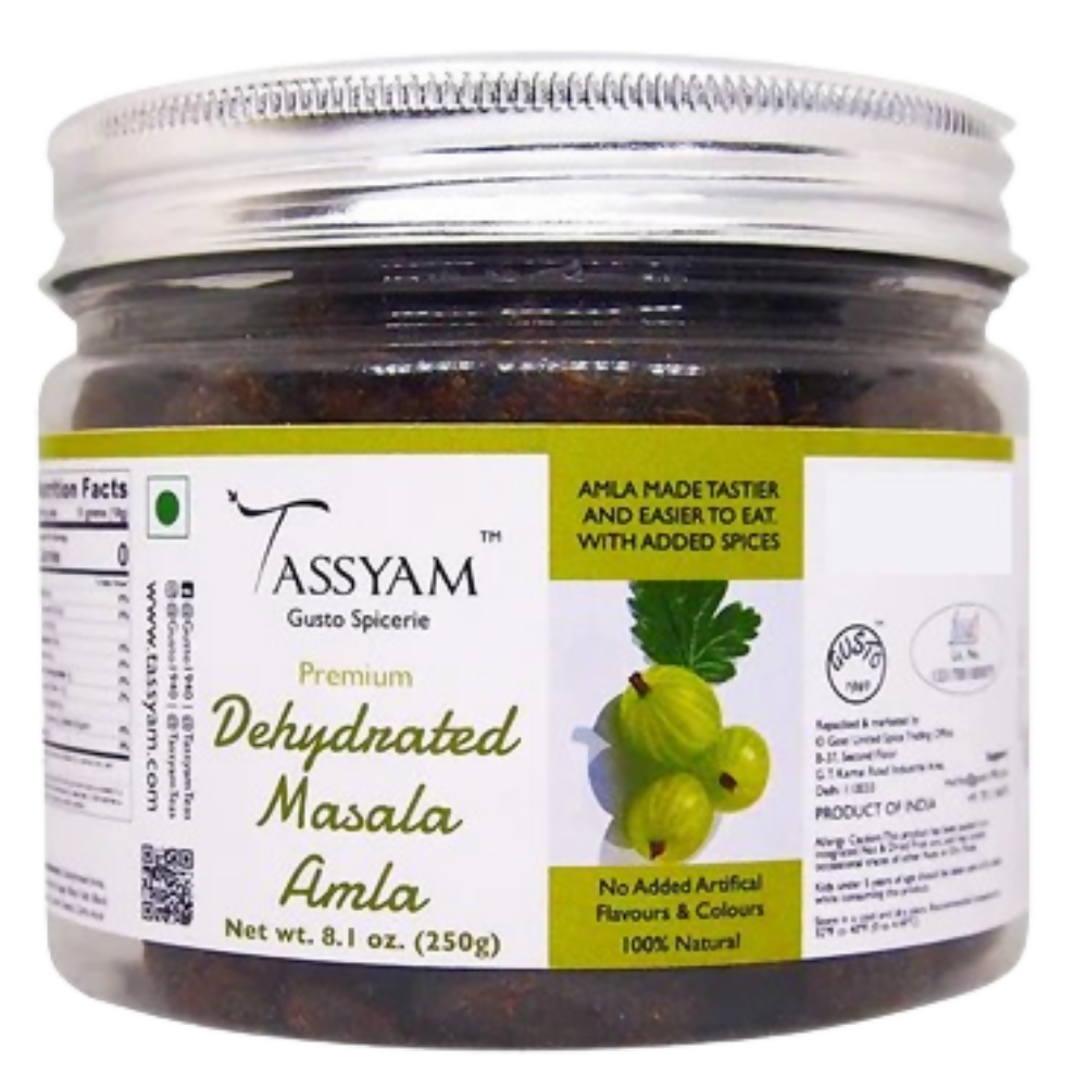 Tassyam Organics Dehydrated Masala Amla Slices - Distacart
