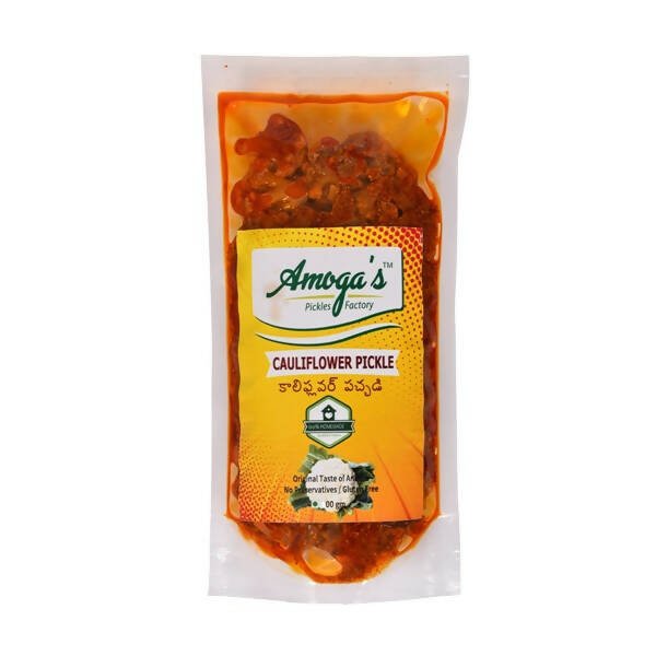 Amoga's Pickles Factory Cauliflower Pickle Andhra Style - Distacart