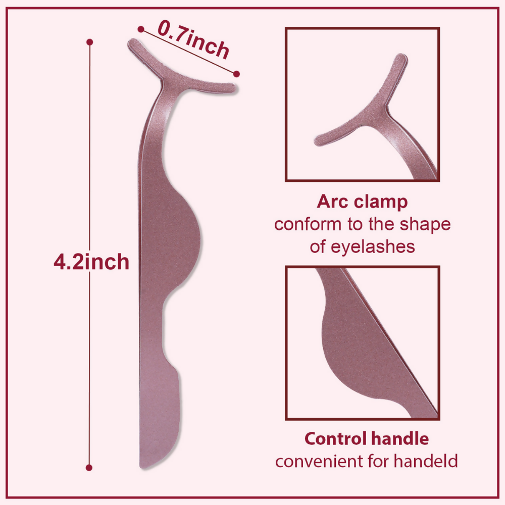 Bronson Professional Eyelash Curler Extension Applicator Remover Clip False Eyelashes Tweezer Nipper - Dista