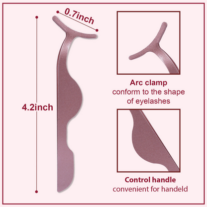 Bronson Professional Eyelash Curler Extension Applicator Remover Clip False Eyelashes Tweezer Nipper - Dista