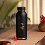 Thumbnail for Isha Life Compact Copper Water Bottle (Coated) -700 ml