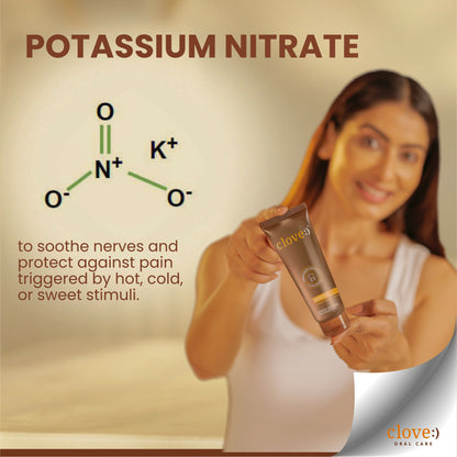 Clove Sensitive Toothpaste Reduce Senstivity - Distacart