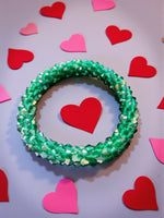 Thumbnail for Inhanns Unisex Crystal Bloom – Adjustable Crystal Bead Bracelets - Sea Green - Distacart