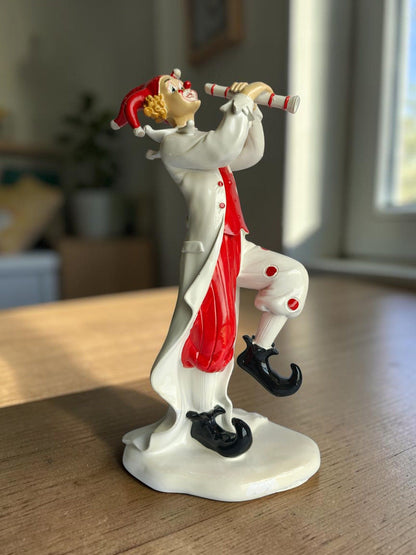 Sun Mun Decors Trumpet Artist Clown Figurine
