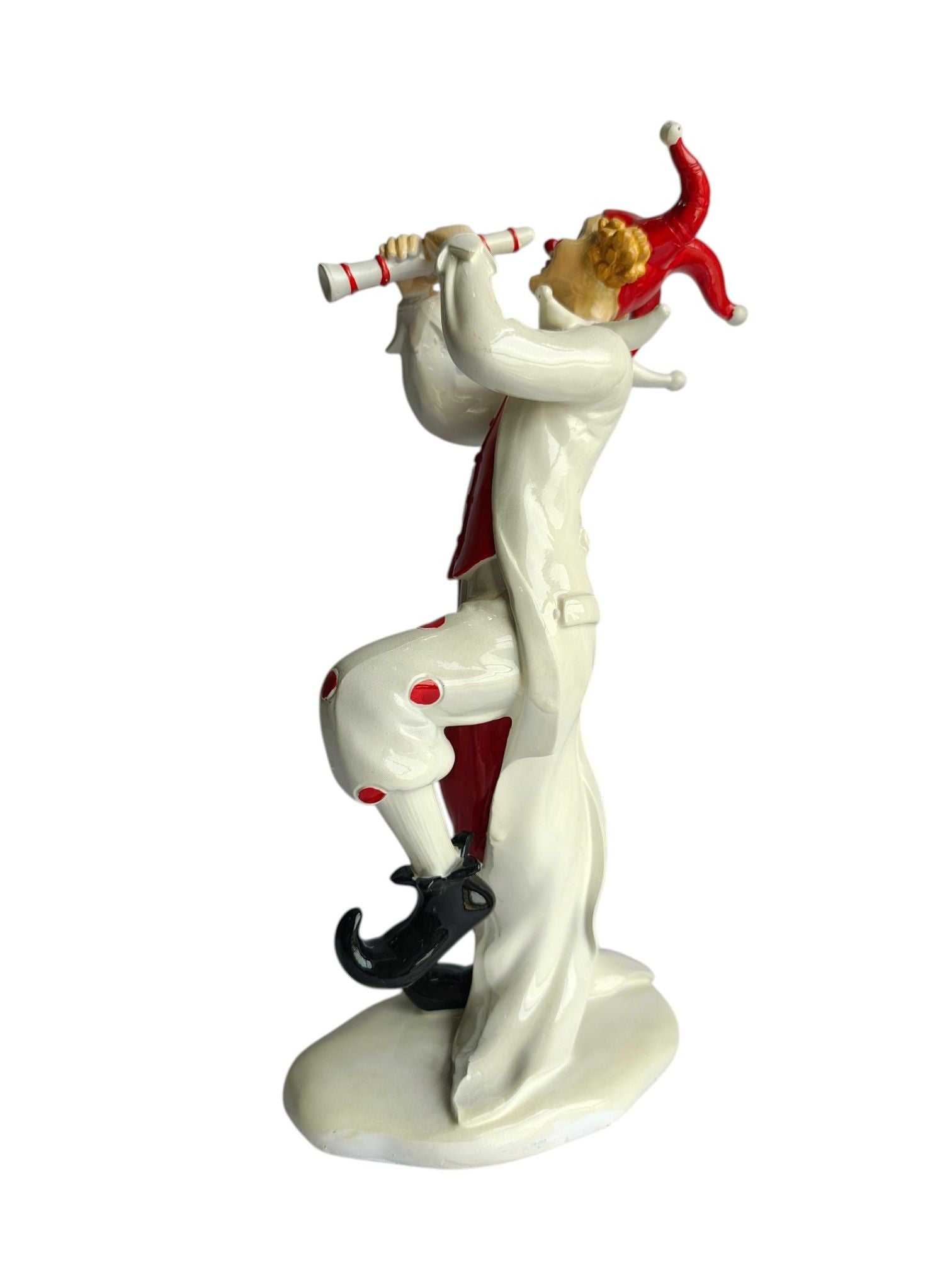 Sun Mun Decors Trumpet Artist Clown Figurine