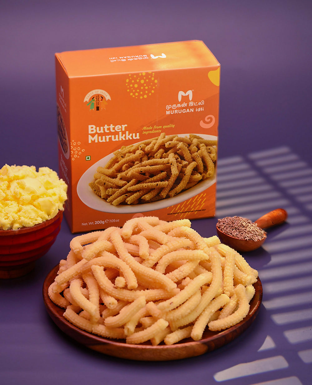 1  BUTTER MURUKKU