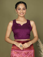 Thumbnail for Astita Lichi Silk Light Pink Saree