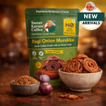 Thumbnail for Sweet Karam Coffee Ragi Onion Murukku - Distacart