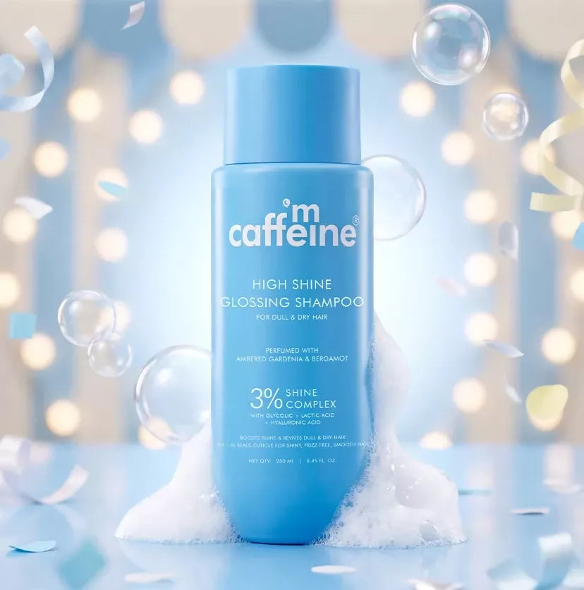 mCaffeine High Shine Glossing Shampoo
