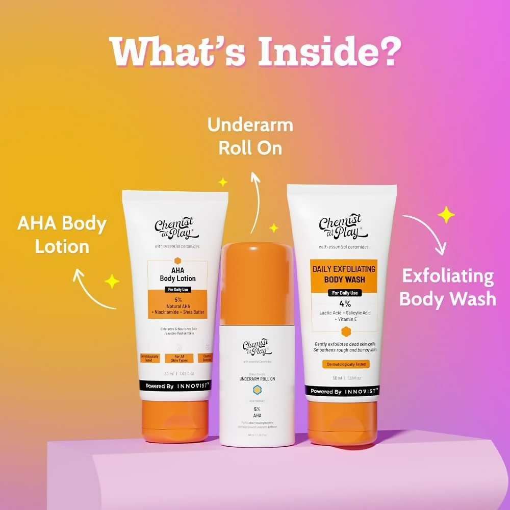Chemist At Play Exfoliating Kit - Distacart