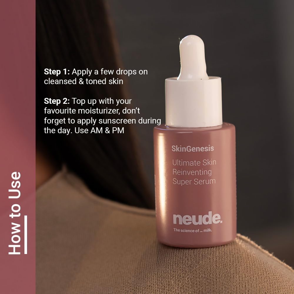 Neude SkinGenesis Brightening & Anti Aging Face Serum - Distacart