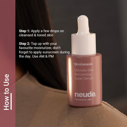 Neude SkinGenesis Brightening & Anti Aging Face Serum - Distacart