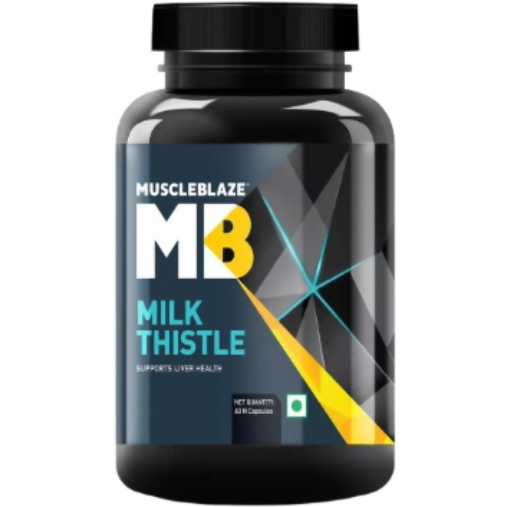 MuscleBlaze Milk Thistle Tablets - Distacart