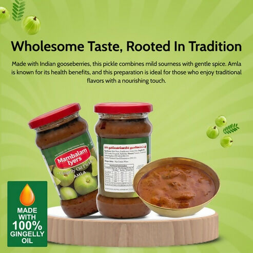 Mambalam Iyers Amla Pickle - Distacart