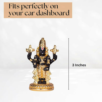 House Of Wemy 24k Gold Plated Premium Balaji Statue - Distacart